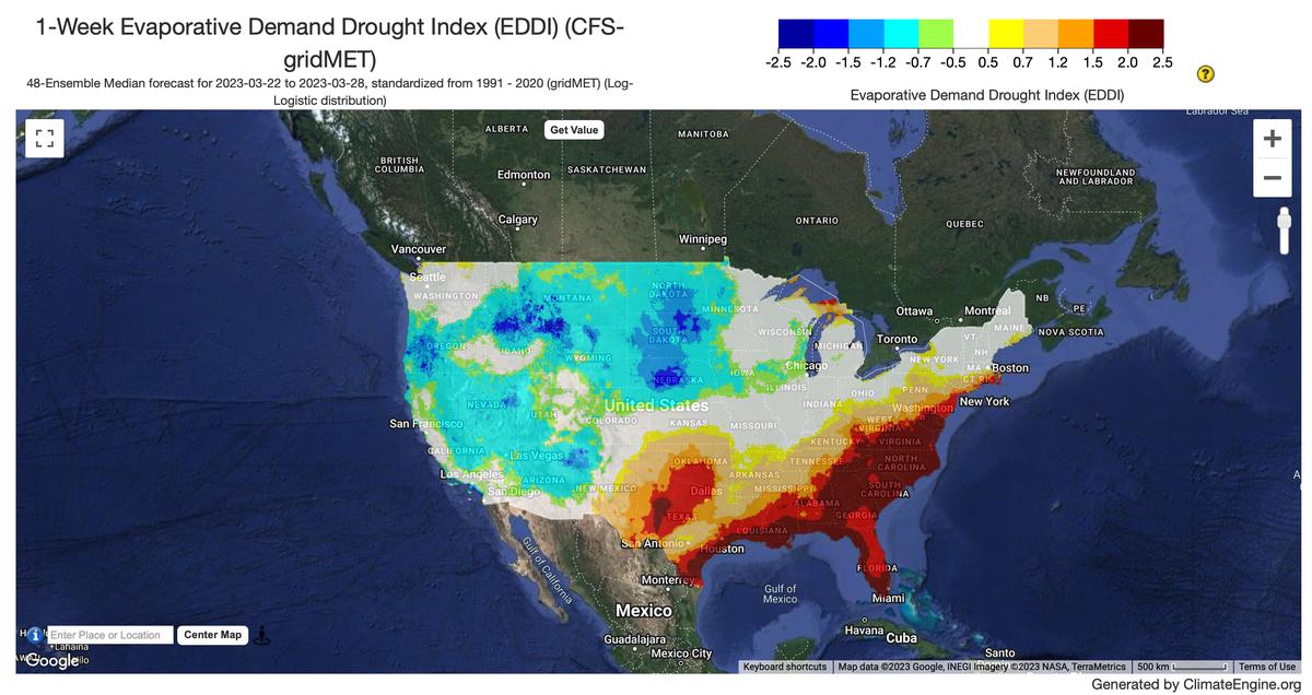 CFS gridMET - 4km - 1to28day