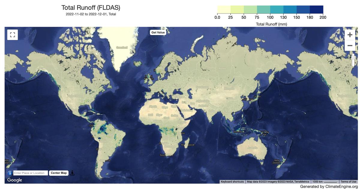 FLDAS - 9.6km - Monthly