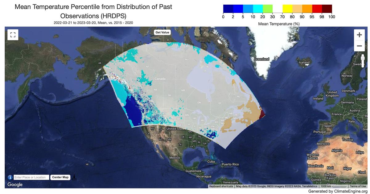 HRDPS - 2.5km - Daily