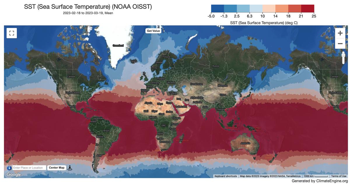 NOAA OISST - 24km - Daily