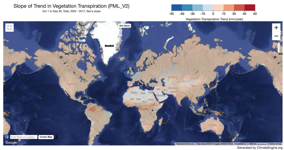 MODIS ET PML V2 - 500m - 8day