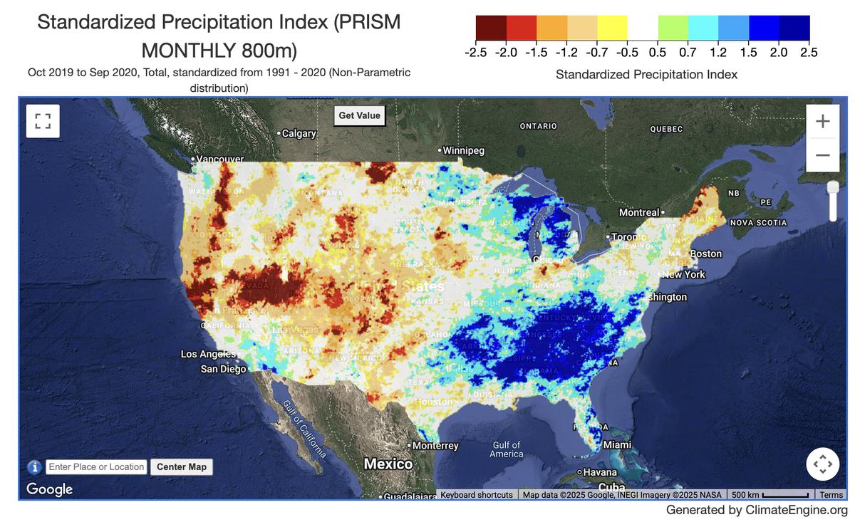 PRISM - 4km - Monthly