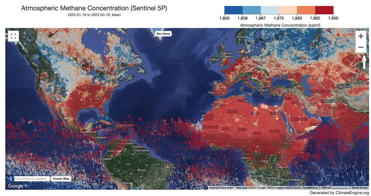 Sentinel 5P - 1km - 3day