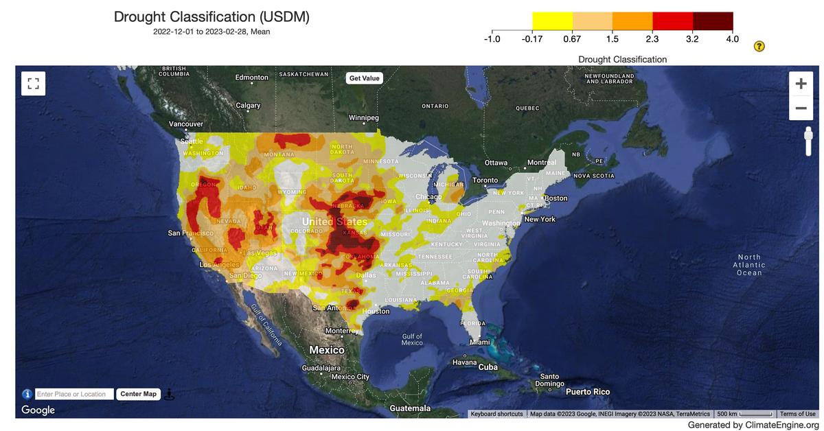 USDM - 2.5km - Weekly