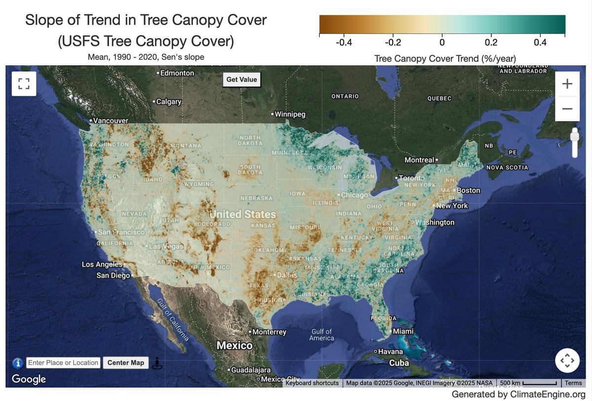 USFS TCC - 30m - Yearly