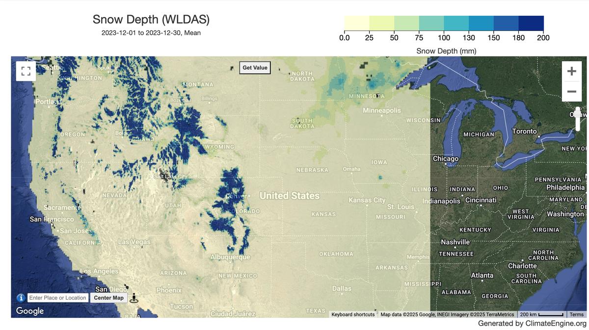 WLDAS - 1.1km - Daily